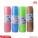 10mm Anti-Slip Yoga Mat – Thick PVC Exercise & Fitness Mat (2×6 Feet) for Home & Gym Workouts - Image 2
