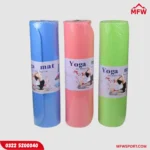 10mm Anti-Slip Yoga Mat – Thick PVC Exercise & Fitness Mat (2×6 Feet) for Home & Gym Workouts - Image 3