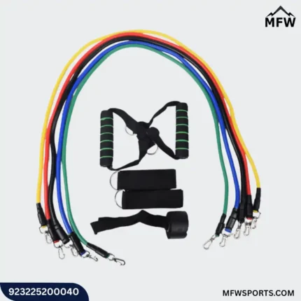 11-Piece CrossFit Resistance Band Set – Full Body Fitness & Strength Training