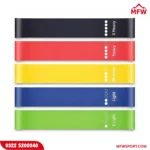 11 Piece Exercise Resistance Bands & 5pcs Loop Band Set (Pack of 2) – Full Body Workout Kit