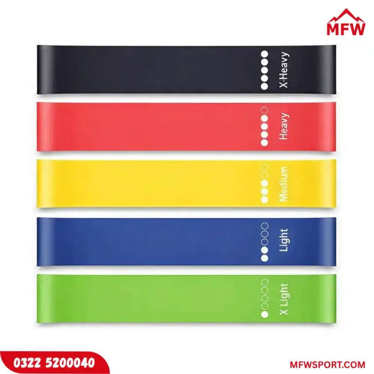 11 Piece Exercise Resistance Bands & 5pcs Loop Band Set (Pack of 2) – Full Body Workout Kit