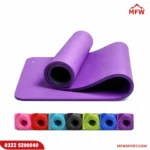15mm Anti-Slip Yoga Exercise Mat – Thick NBR Foam for Yoga, Pilates & Home Workouts (190×62 cm) - Image 2