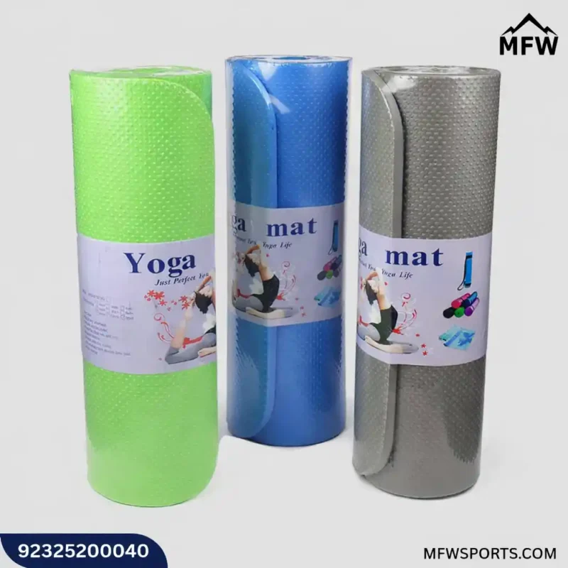 15mm Yoga Mat 2x6 Feet – Non-Slip Exercise & Fitness Mat for Home, Gym & Yoga