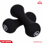 Black Liveup Dumbbells Bone Shape Neoprene 5kg*2 LS2002 - Image 2