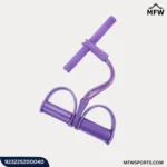 Elastic Pull Rope Tummy Trimmer – 4-Tube Abdominal Exerciser Resistance Band