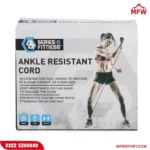 Elastic Resistance Band for Ankle with Handle – Physiotherapy & Strength Training | Non-Slip Foam Grip - Image 2