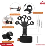 Finger Trainer Exerciser Gripper – Silicone Hand Grip for Finger & Forearm Strength - Image 4