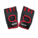Gym Half Cut Gloves Gold Star Imported – Non-Slip Grip Fitness Gloves (Medium)