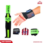 Gym Wrist Straps – Heavy-Duty Wrist Wraps for Weightlifting & Strength Training (Pack of 2) - Image 3