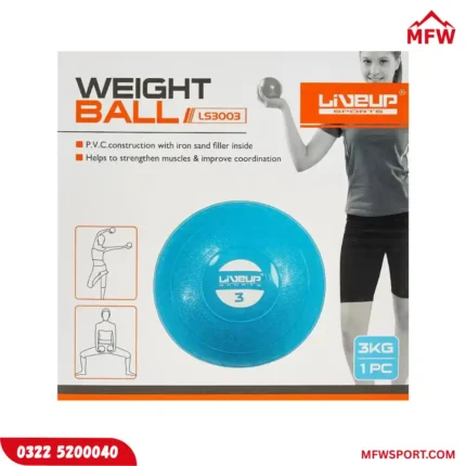 LIVE UP WEIGHT BALL 1 to 3kgs - LS3003