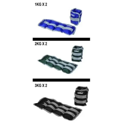 LiveUp Wrist & Ankle Weight 2KG (Pack of 2) – LS3011