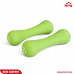 Liveup Dumbbell Bone Shape Neoprene 2kg x 2 – Green | Home & Gym Fitness