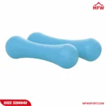 Liveup Vinyl Coated Neoprene Dumbbells Bone Shape 3kg x 2 (6kg Pair) for Home Fitness