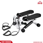 Mini Fitness Twist Stepper with Electronic Display & Resistance Bands – Home Exercise Workout Machine