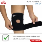 Open Patella Knee Support Brace – Adjustable Neoprene Knee Stabilizer for Men & Women (Pack of 1) - Image 5