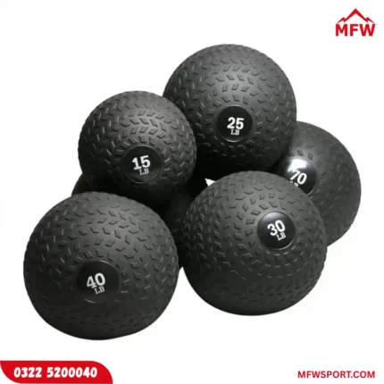 Slam Balls 2 to 10 KGS – Black Durable Weighted Training Balls