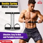 Tummy Trimmer with Double Spring – Portable Full-Body Exercise & Fat Burner