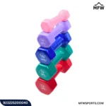 Vinyl Coated Dumbbells Pair 1KG–5KG | Home Workout Weights for Women & Beginners - Image 11