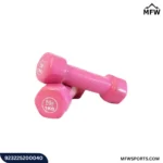 Vinyl Coated Dumbbells Pair 1KG–5KG | Home Workout Weights for Women & Beginners - Image 6