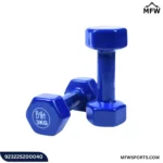 Vinyl Coated Dumbbells Pair 1KG–5KG | Home Workout Weights for Women & Beginners - Image 3